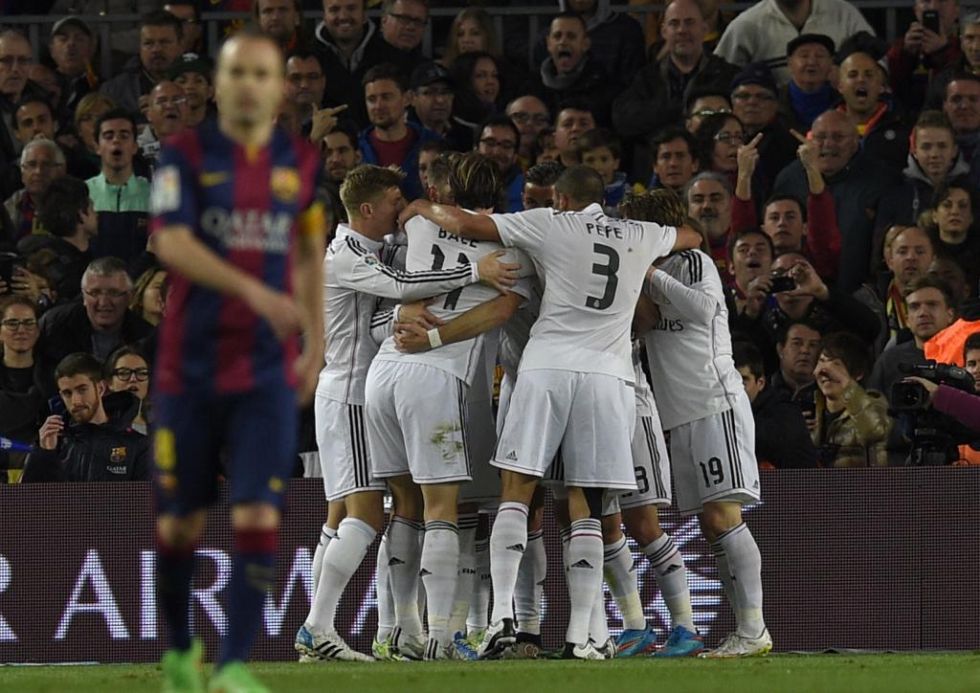Here are the best shots from the 'Clsico' between FC Barcelona and Real Madrid.