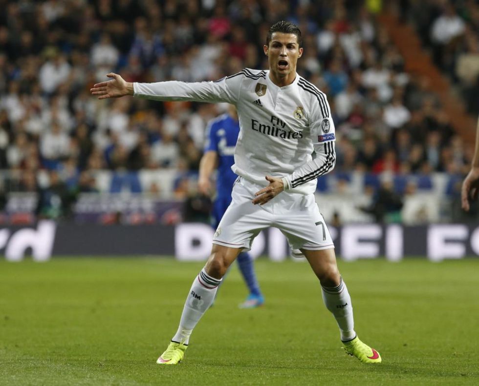 El jugador del Real Madrid durante el partido de Champions ante el Schalke.