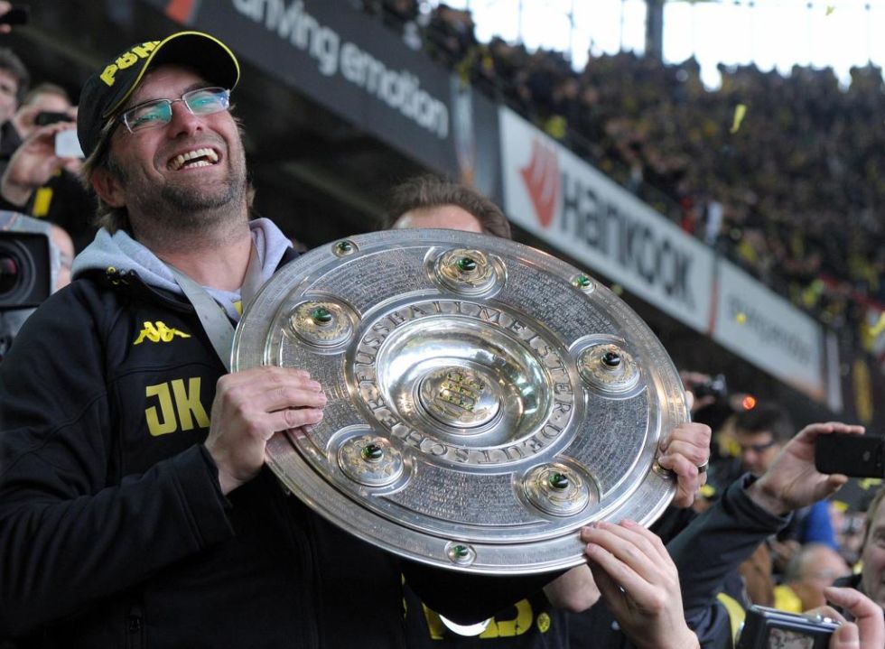Jurgen Klopp llev al Borussia Dortmund a la final de Champions de 2013. Perdi con el Bayern, pero gan dos Bundesligas, dos Copas alemanas y dos Supercopas.