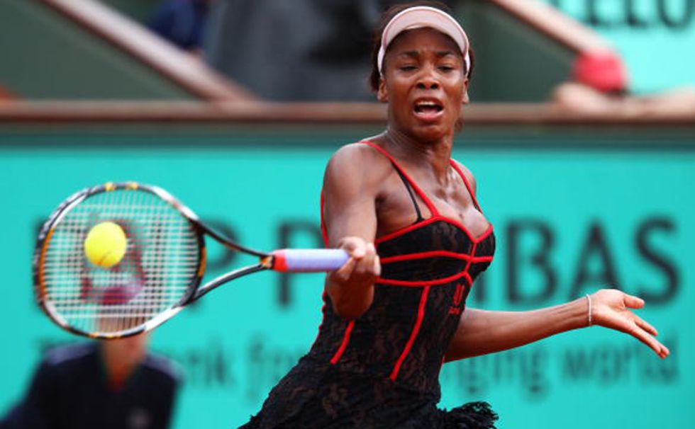 Venus, en Roland Garros 2011