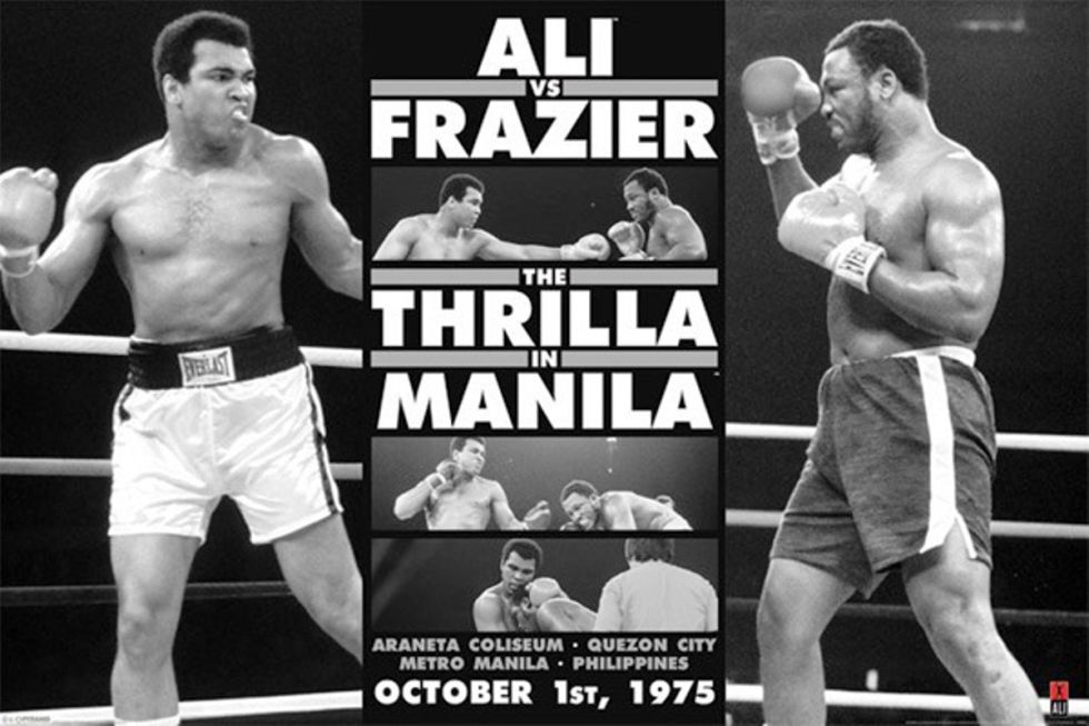 El ‘Thrilla in Manila’ fue la madre de todos los combates entre Ali y Frazier, dos enemigos cuyo desprecio mutuo transgredi los lmites del deporte.