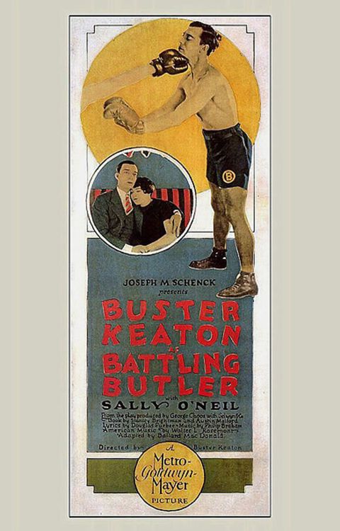 Buster Keaton se hace pasar por un boxeador de renombre para convencer a su familia poltica de que en realidad es un tipo muy duro.