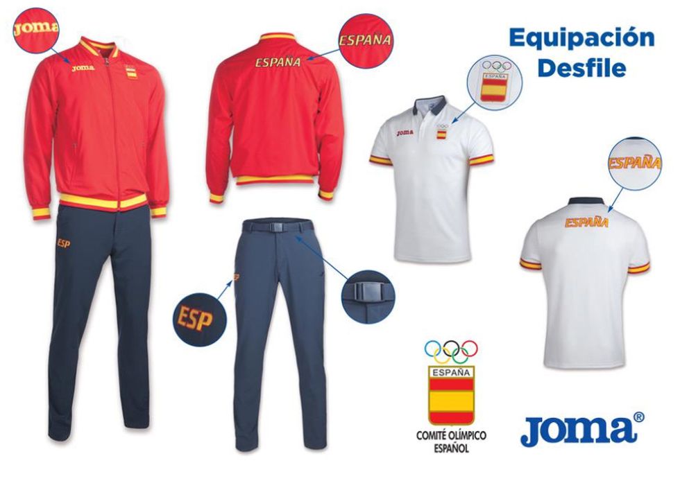 Detalle de todas los tipos de equipaciones que Joma ha presentado para algunos equipos espaoles.