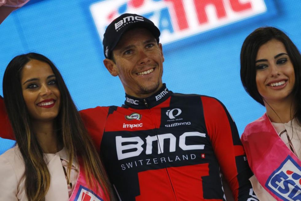 Gilbert logr en Vicenza su primer triunfo de etapa en un Giro de Italia y logrando por fin sumar triunfos en las tres grandes vueltas.