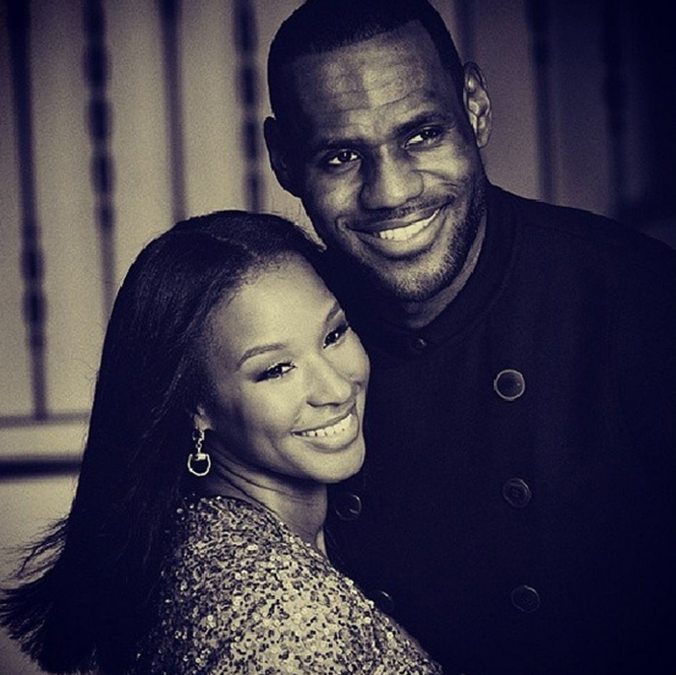 Savannah Brinson y LeBron James - foto 12 - MARCA.com