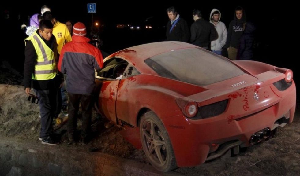Arturo Vidal qued detenido tras sufrir un accidente de trfico mientras conduca ebrio