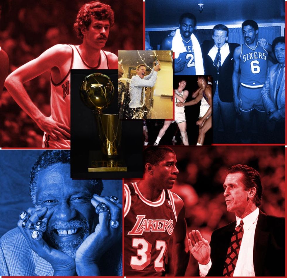 <strong><a href=https://www.marca.com/2015/06/17/baloncesto/nba/playoffs/1434519001.html>Steve Kerr</a></strong> es el ltimo entrenador en entrar en la leyenda y unir su nombre a los otros 10 elegidos que <strong><a href=https://www.marca.com/2015/06/17/baloncesto/nba/playoffs/1434512160.html>han ganado el anillo</a></strong> de la NBA como jugador y como entrenador. El tcnico de los Warriors se pone a la altura de Phil Jackson, Pat Riley, Bill Russell...