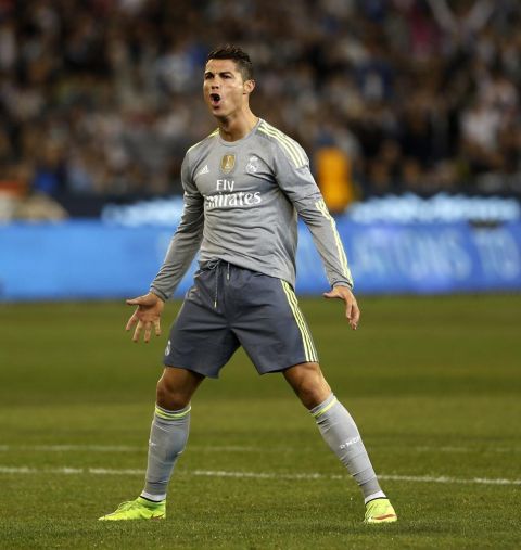 Ronaldo celebra el segundo tanto del partido.