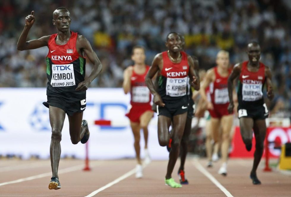 El pas que gan el medallero es el nico que est en la lista de positivos por doping. Las kenianas Joyce Zakary y Koki Manunga fueron suspendidas despus de que dieran positivo en sendos controles realizados justo antes de los Mundiales.