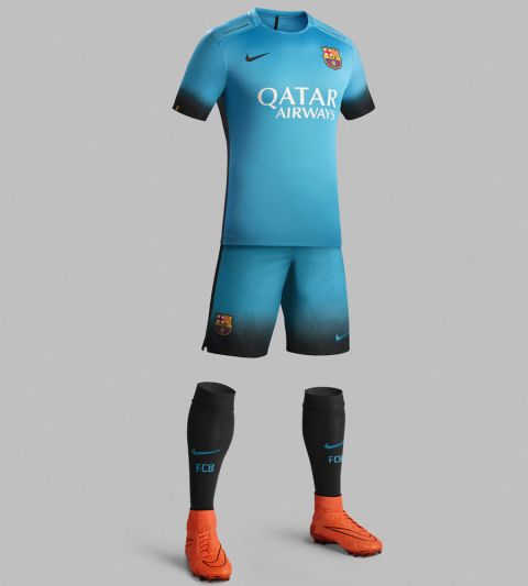Barcelona will wear their new third kit against Roma, in their first Champions League game of the season.