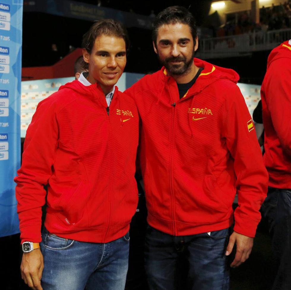 Rafa Nadal y Juan Carlos Navarro