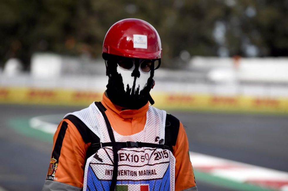 El 'Día de los muertos', una de las celebraciones más importantes de México, ha coincidido con el Gran Premio