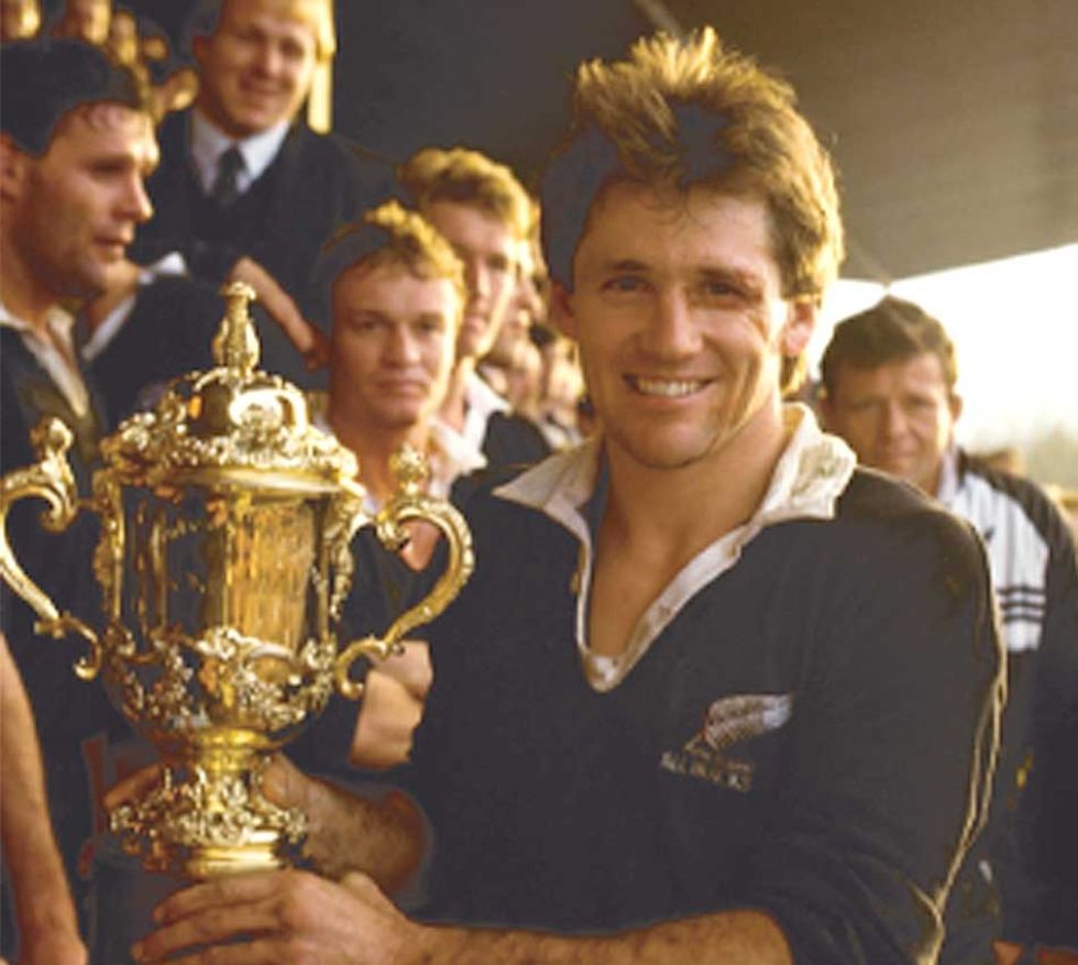 Los 'All Blacks' fue campeones ante su aficin en Nueva Zelanda'1987, la primera Copa del Mundo.