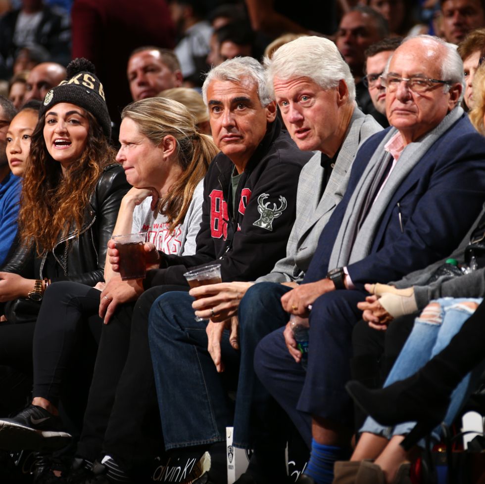 Bill Clinton se apunta a la NBA en Brooklyn