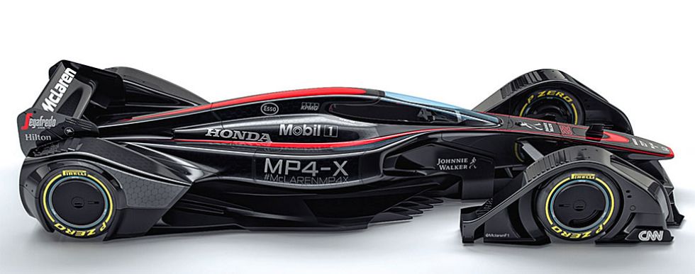 El concepto de McLaren como modelo de lo que debe ser el monoplaza del futuro en la Fórmula 1 visto al detalle.