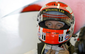 Jenson Button, en el Gran premio de Abu Dhabi