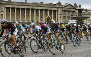 Imagen de la ltima etapa del Tour de Francia.