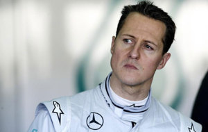 Michael Schumacher, en una imagen de 2010