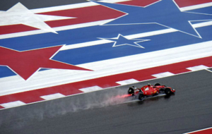 Raikkonen en el Gran Premio de Austin de 2015