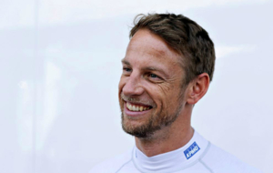 Jenson Button en el Gran Premio de Brasil