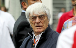 Bernie Ecclestone en el Gran Premio de Mxico
