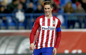 Fernando Torres, en el partido de Copa ante el Reus.