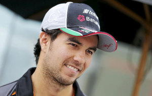 El mexicano Sergio Prez, piloto de Force India.