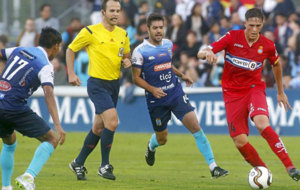Raillo disputa un partido de pretemporada con el Espanyol
