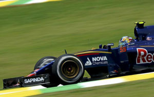 Carlos Sainz, durante una carrera de la pasada temporada.
