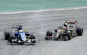El ltimo incidente de Maldonado fue ste, con Marcus Ericsson