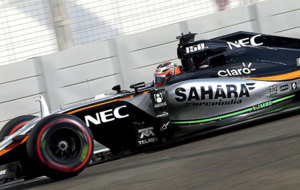 Force India y la empresa Sahara podra romper su relacin de socios