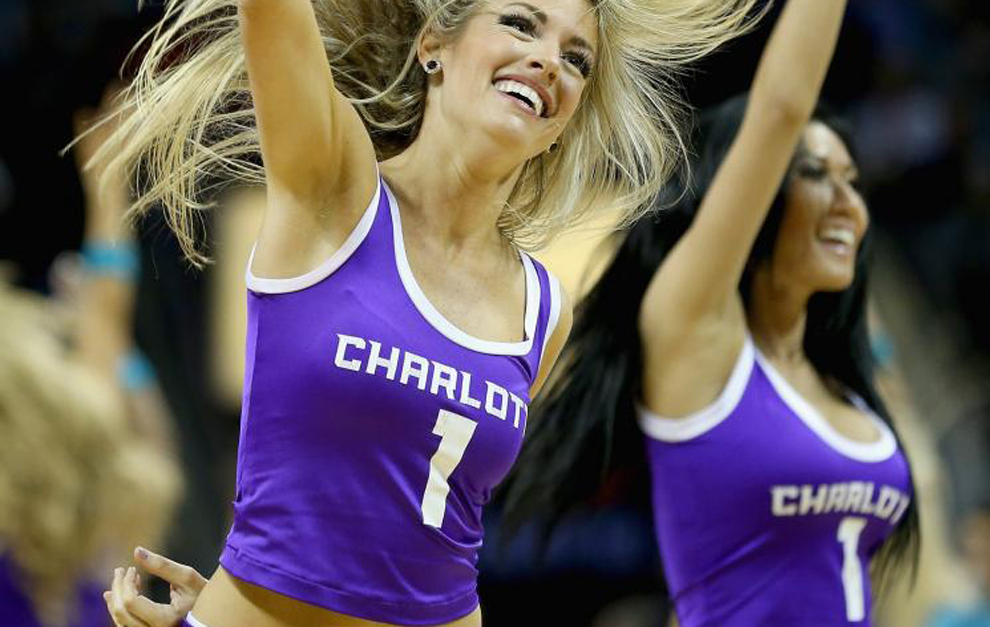 Charlotte Hornets cheerleaders
