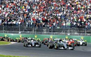 Rosberg y Hamilton comandan la salida del Gran premio de Mxico de...