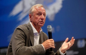 Johan Cruyff, en un acto pblico.