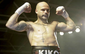 Kiko Martnez, durante su pelea contra Herald Molina el pasado mes de...