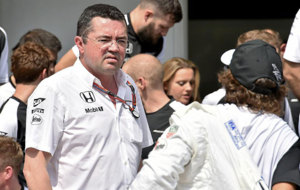 El director deportivo de McLaren, Eric Boullier.