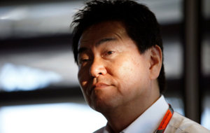 El director ejecutivo de Honda Racing F1, Yasuhisa Arai.