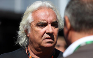 Flavio Briatore en el Gran Premio de Italia de 2015
