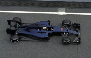 Carlos Sainz con el Toro Rosso en la tercera jornada de test