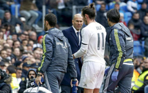 Bale es sustituido en un partido