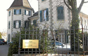 El Tribunal Arbitral del Deporte, ubicado en Lausanne.