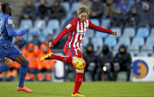 Torres, en el partido ante el Getafe.