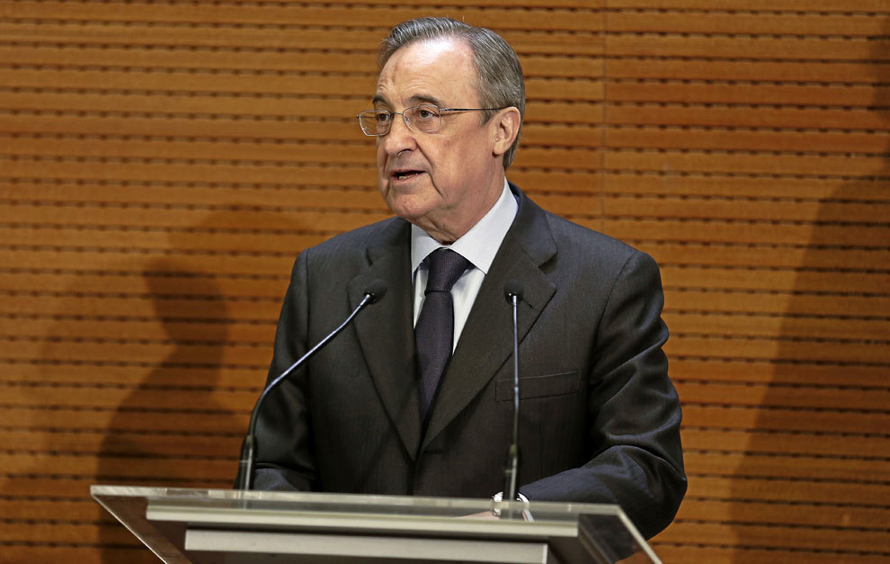 Florentino Prez, presidente del Real Madrid. 1275 de la lista Forbes...