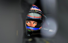 Jenson Button en los test de Frmula 1 de Montmel
