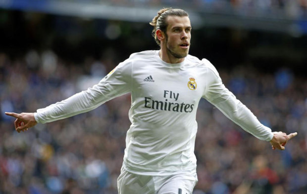 Bale celebra su gol ante el Celta.