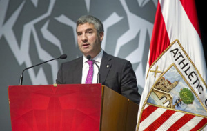 Urrutia, presidente del Athletic de Bilbao.