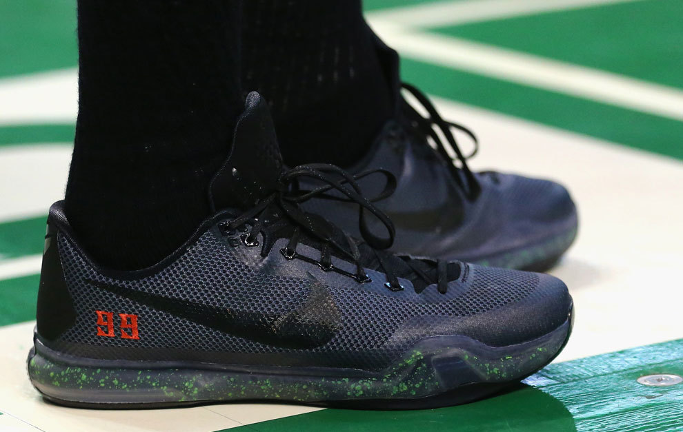 Las zapatillas de Jae Crowder, de los Celtics
