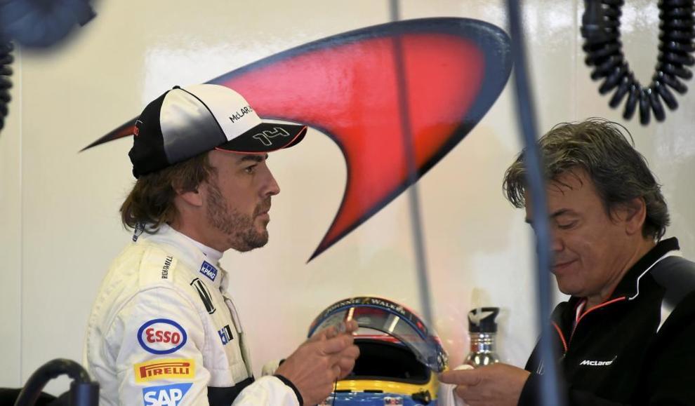 Fernando Alonso (ES) McLaren Honda G.P. de Australia, primera prueba...