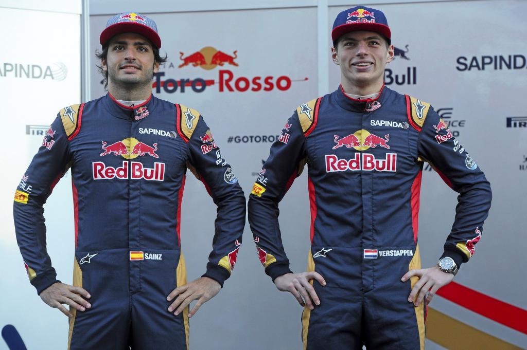 Carlos Sainz y Max Verstappen.
