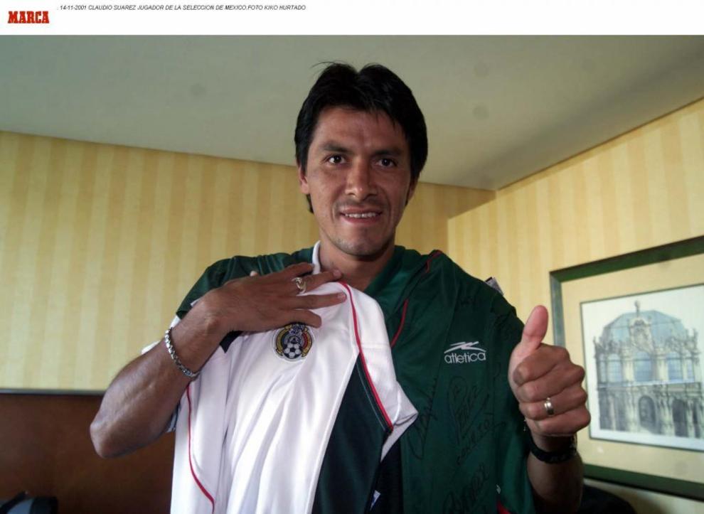 Claudio Surez (Mxico) 177 partidos